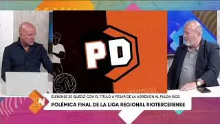 Controversial final of the Riotercerense Regional Football League