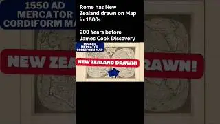 Rome was in the Pacific in the 1400s #history #ancient #ancientmaps
