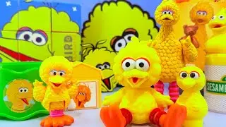 20 Satisfying Minutes SESAME STREET Big Bird Toys Unboxing Playing | Sesame Street Toys Collection
