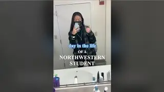 day in the life of a northwestern student! #shorts #youtubepartner