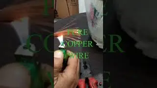 How to check pure copper wire