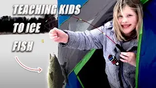 Mentors Teaching Kids How to Ice Fish - Why We Fish