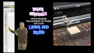 Effortless Material Positioning with LightBurn's 'Locate' Button - Step by Step Tutorial