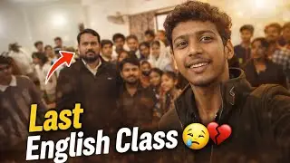 Last English Class 😭💔 | Farewell Day Memories