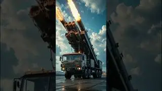 Missile-Launching Truck Turns into a Battle Tank!tank में बदलता एक मिसाइल ट्रक # shortsfeed
