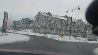 Ice cold and driving.