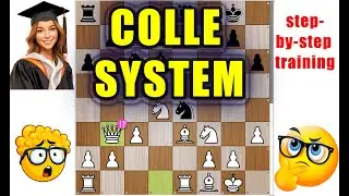 Genius Colle System Opening: Step-by-Step + Real Game Analysis!