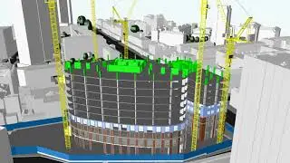 4D BIM (Synchro) Modelling - Oakwood Engineering