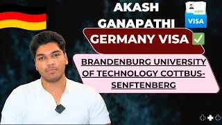 Germany Calling! 🇩🇪 Akash Ganapathi&rsquo;s BTU Cottbus Story + Visa Tips #mavenconsultingservices