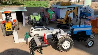 🌾 Today’s Farming in Pakistan 🇵🇰 | گندم کی کاشت 🚜 Tractor Hal & TubeWell Irrigation