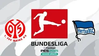 MAINZ 05 VS HERTHA BSC | BUNDESLIGA | PES 2021 J29