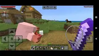Jugando Minecraft 