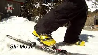 How to Step-In & Tour Mode - Rottefella Freedom NTN Telemark Binding