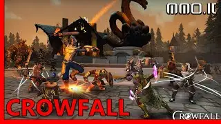 Crowfall gameplay ITA - Plinious prova il nuovo MMORPG sandbox in closed beta (e sclera)