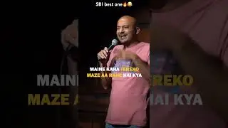 SBI customer jarur dekhe 😂🫡🤣-Standup comedy #comedy #newvideo #sharktankindia #viral