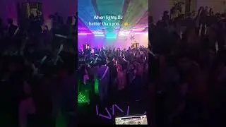 When lights DJ better than you... 😏