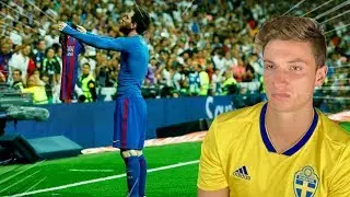 UM FÃ DO CRISTIANO RONALDO REAGINDO À MESSI...