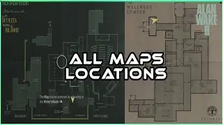 Alan Wake 2 All Maps Locations (Where To Find) Nightmare Territory