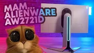 240 Hz?????!?!??!?!?! Обзор игрового монитора ALIENWARE AW2721D