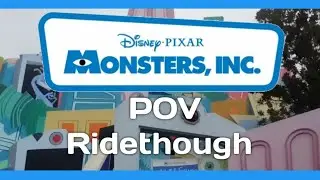 Mike and Sulley To The Rescue POV ridethough at DCA!