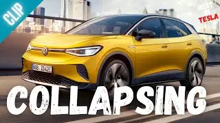 VW BEV Sales COLLAPSE 44% in China While Tesla beats ALL German Premium Brands