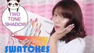 LANEIGE Two Tone Shadow Complete Swatches