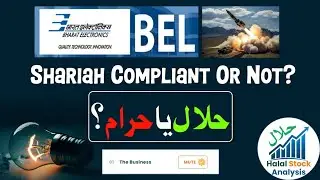 BEL (Bharat Electronics Limited) Stock Halal Ya Haram? ❕ Halal Stock Analysis 🔥