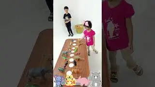 Arrange the Animal Song for Kids | Learning Directions with Animals | Little Lux Fun #kidslearning