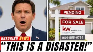 Governor of Florida PANICS After Jacksonville Home Prices COLLAPSE 📉🔥