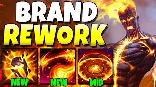 THIS NEW BRAND IS... VERY INTERESTING - New Brand Mini-Rework Gameplay Season 11 - LoL