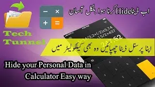 how to hide personal data photos and videos in calculator urdu 2017 [New] Recommended
