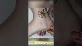 diwali special ankle feet design
