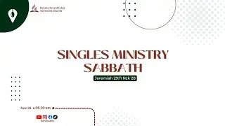 Divine Hour~ Singles Ministry Sabbath || Live @BARAKASDACHURCH @BarakaAmbassadors
