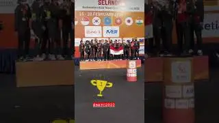 The Podium of women&rsquo;s team BATC 2022