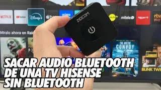 Como Sacar Audio por Bluetooth de una TV Hisense SIN Bluetooth