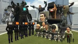 Skibidi Toilet vs EVERY Monster in My GMod Collection