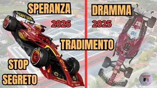 FERRARI SHOCK: SVILUPPO 2025 FERMATO IN SEGRETO! HAMILTON E LECLERC TRADITI: