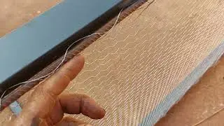 como tenciona a tela do viveiro para aves
