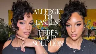 ALLERGIC TO LASHES OR LASH GLUE? HERES YOUR SOLUTION |  ROBYNBERD