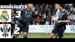 CF Talavera 2 - 3  Real Madrid highlights and Goals 2025