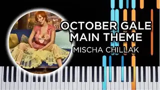 October Gale Main Theme (Mischa Chillak) - Piano Tutorial