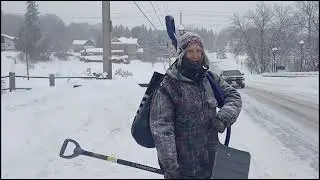 Episode #27  Winter weather &  coffee choices in Bancroft, Ontario Canada