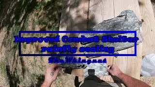 Improved Combat Shelter project sealing the rainfly seams