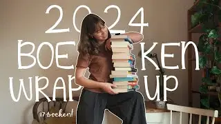 de 17 boeken die ik las in 2024 📚 wrap up