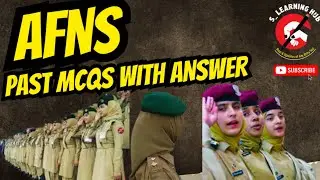 AFNS Past MCQs with Answers|| Past Paper AfNs || IMP McQs || AFNS 2025 ||