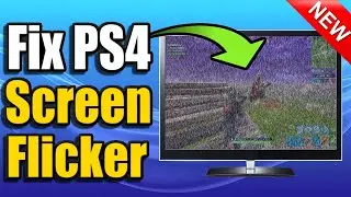 How to FIX PS4 Screen Flickering (Easy Method)