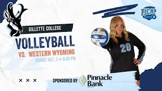 Gillette College vs. Western Wyoming College Sponsored by Pinnacle Bank
