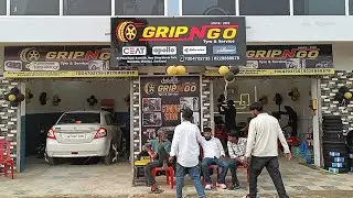 Grip N Go बाइक एवं कार सर्विस एंड अलाइनमेंट सेंटर का कुर्मीडीह में हुआ भव्य उद्घाटन 