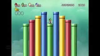 Du Super Mario Bros Find that Princess World 2 Part 3 4 players synchronized