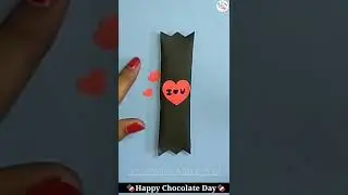 Amazing chocolate Gift wrapping ideas /Chocolate day gift/DIY chocolate gift packing #shorts #short